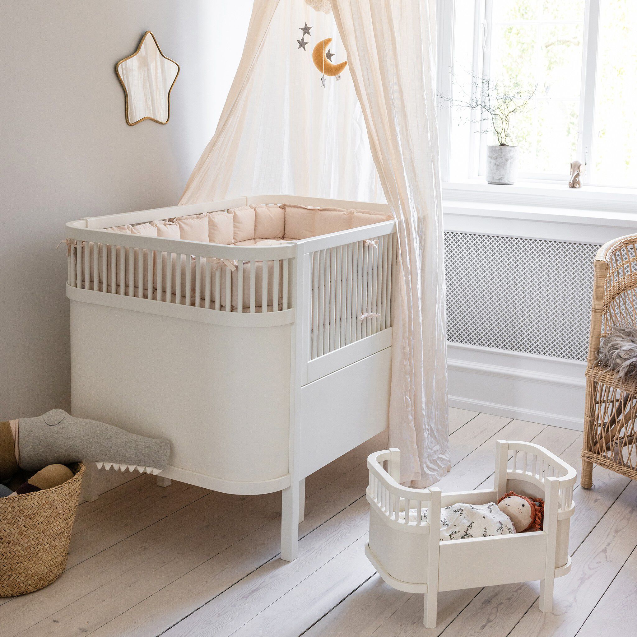 Sebra Sengen, Baby & Jr. , classic white