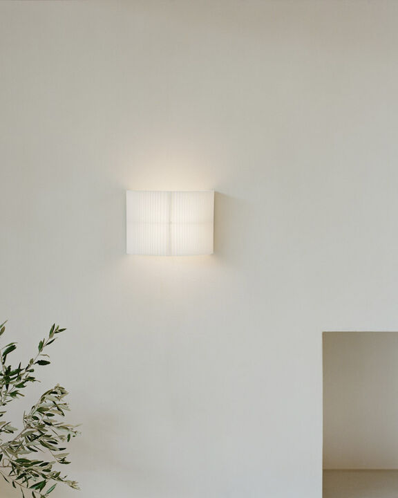 Nebra Wall Lamp, Ø270-400, White