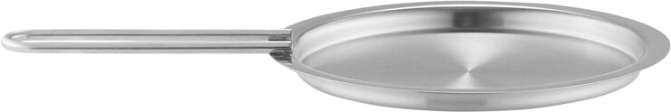 Tallerkenlåg 13 cm rustfrit stål