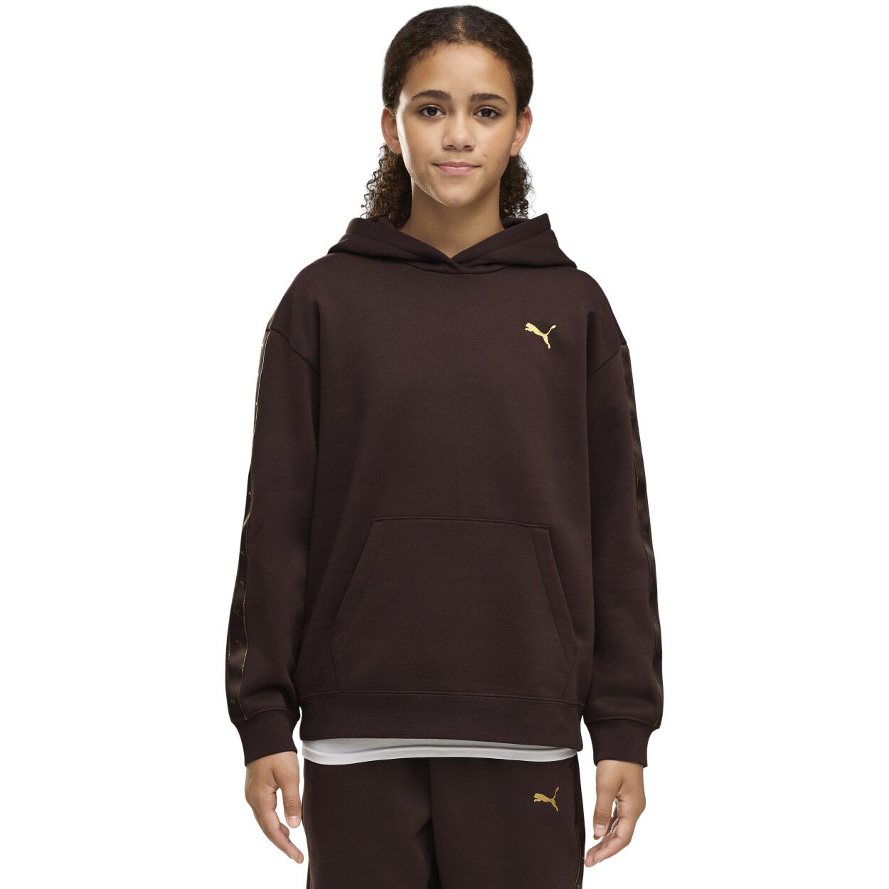 ESS TAPE RELAXED HOODIE FL G