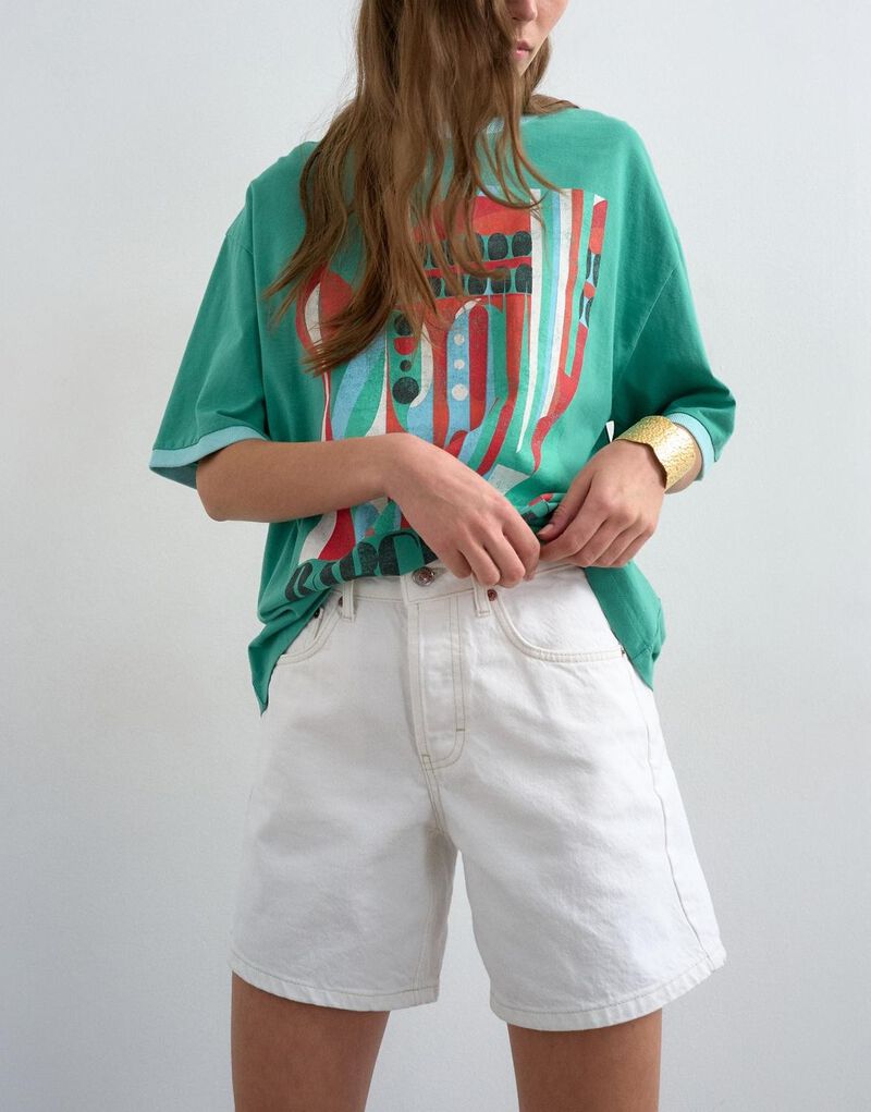 Tsvigga Hr Dnm Shorts White