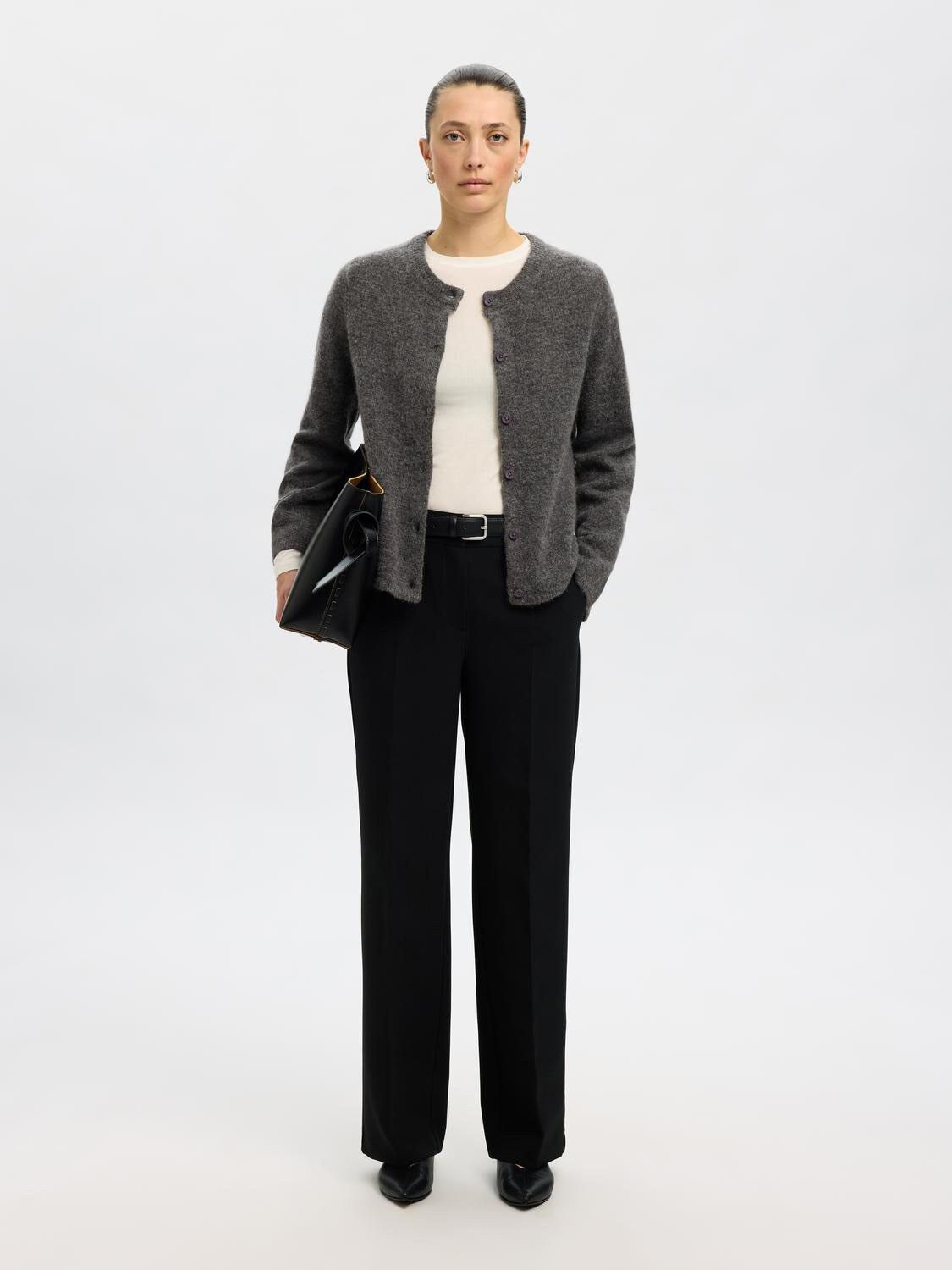 SLFLULU NEW LS KNIT CARDIGAN NOOS