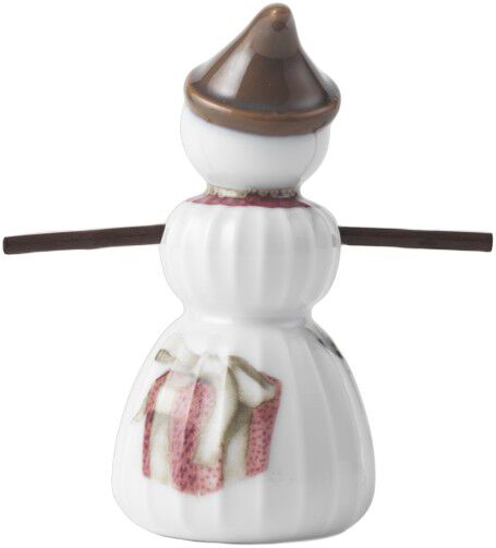 Hammersh&oslash;i Christmas Snepige H8 hvid m. deko