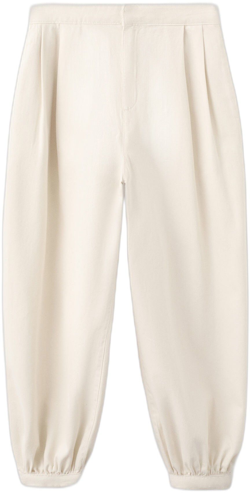 Mid-rise balloon jeans