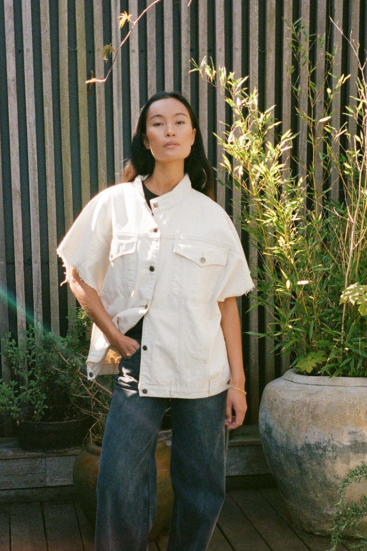 Denim vest jacket - Mir