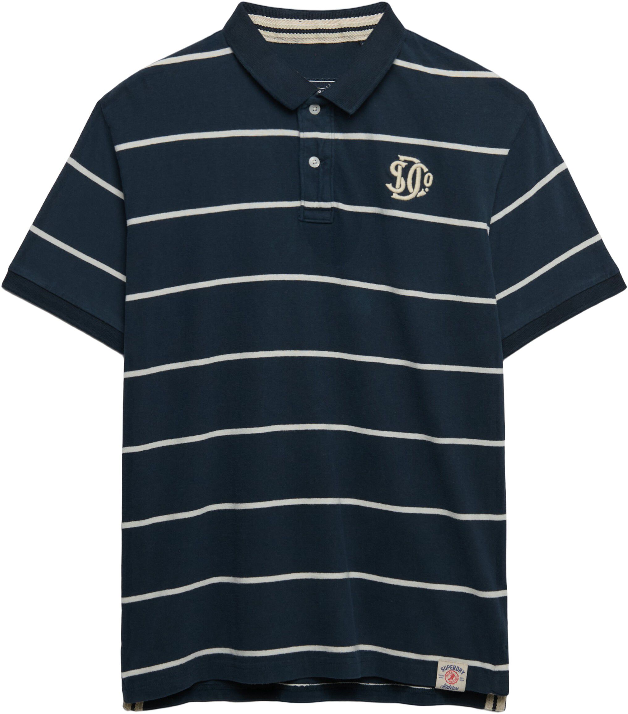 VINTAGE STRIPE JERSEY POLO