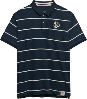 VINTAGE STRIPE JERSEY POLO
