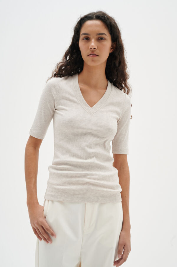 DagnaIW Melange V T-Shirt