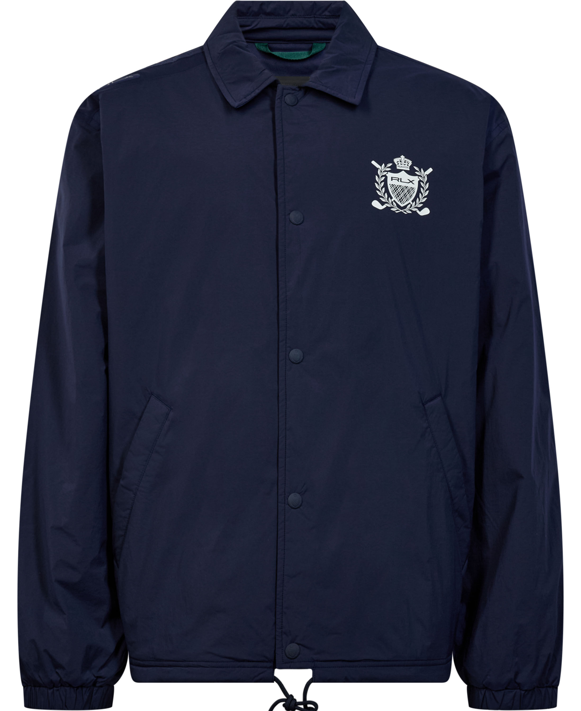 Crest-Print Coach&rsquo;s Jacket