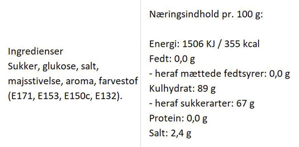 Fyldte bolcher med smag af syrlig passionsfrugt