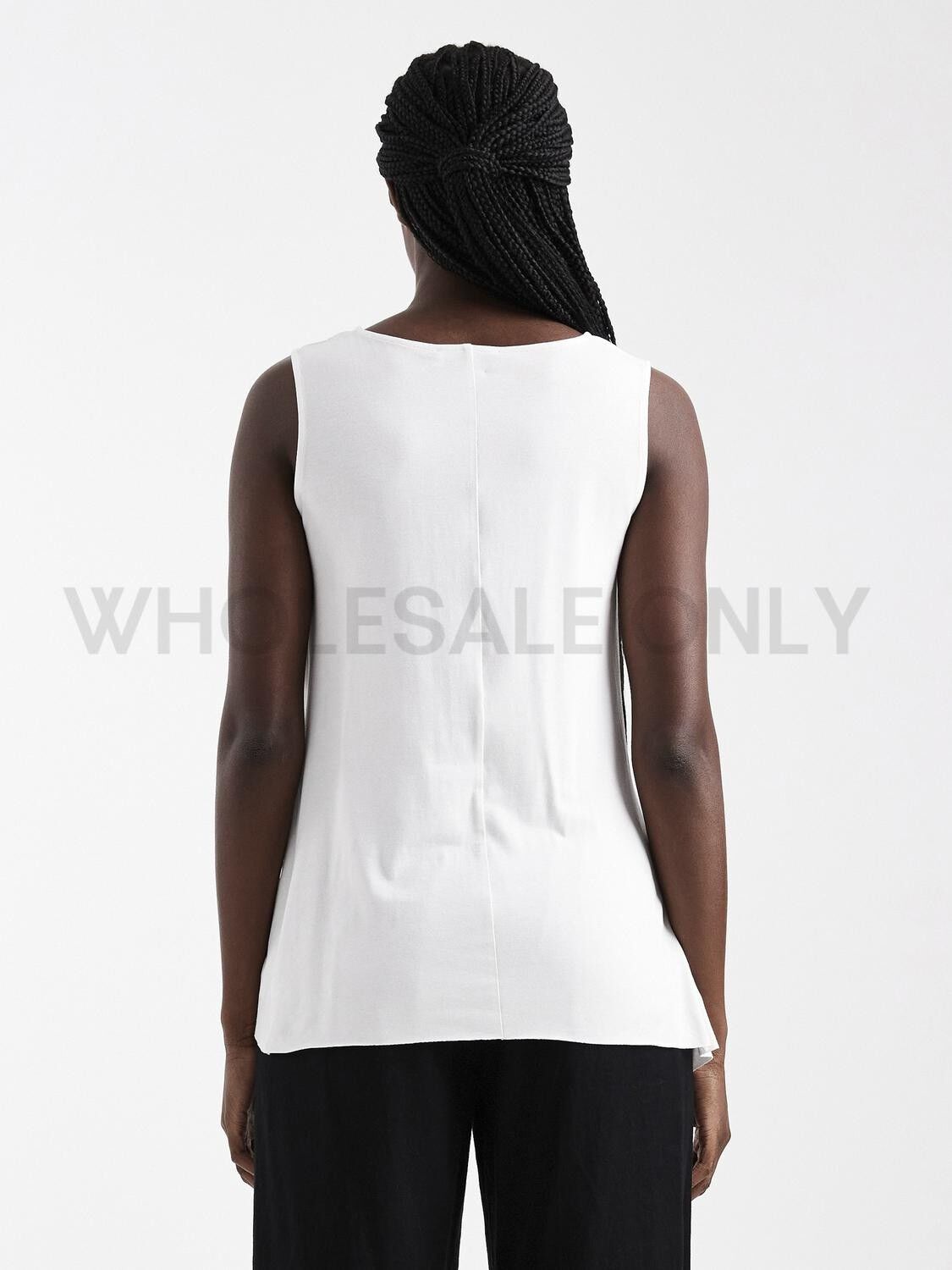 TSCLARA DRAPE SIDE TANK TOP JRS
