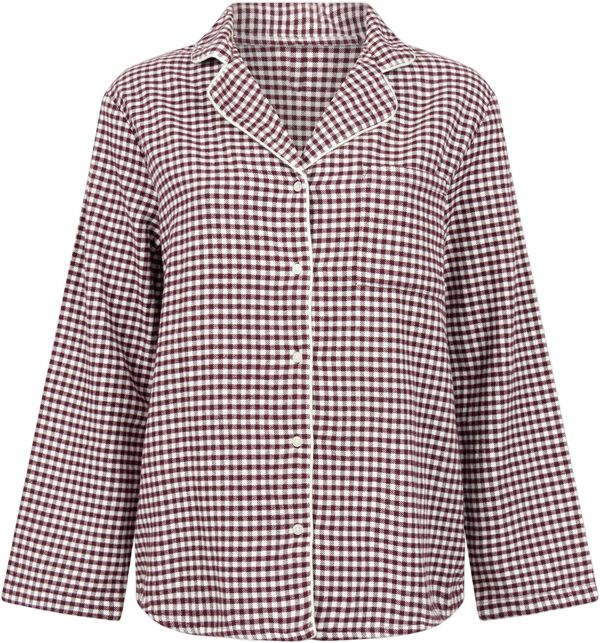 Essentials Flannel Pyjama Top