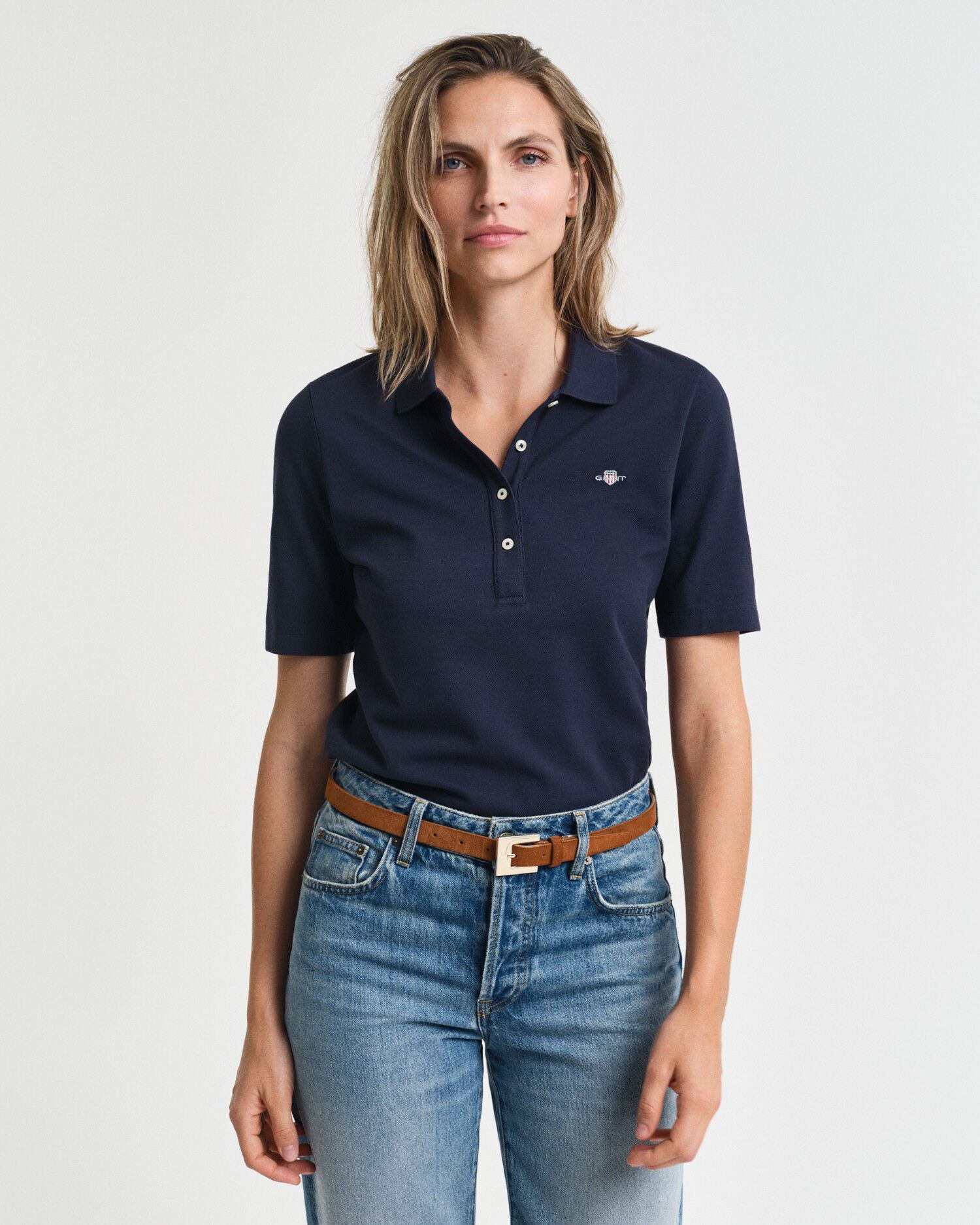 SLIM SHIELD SS PIQUE POLO