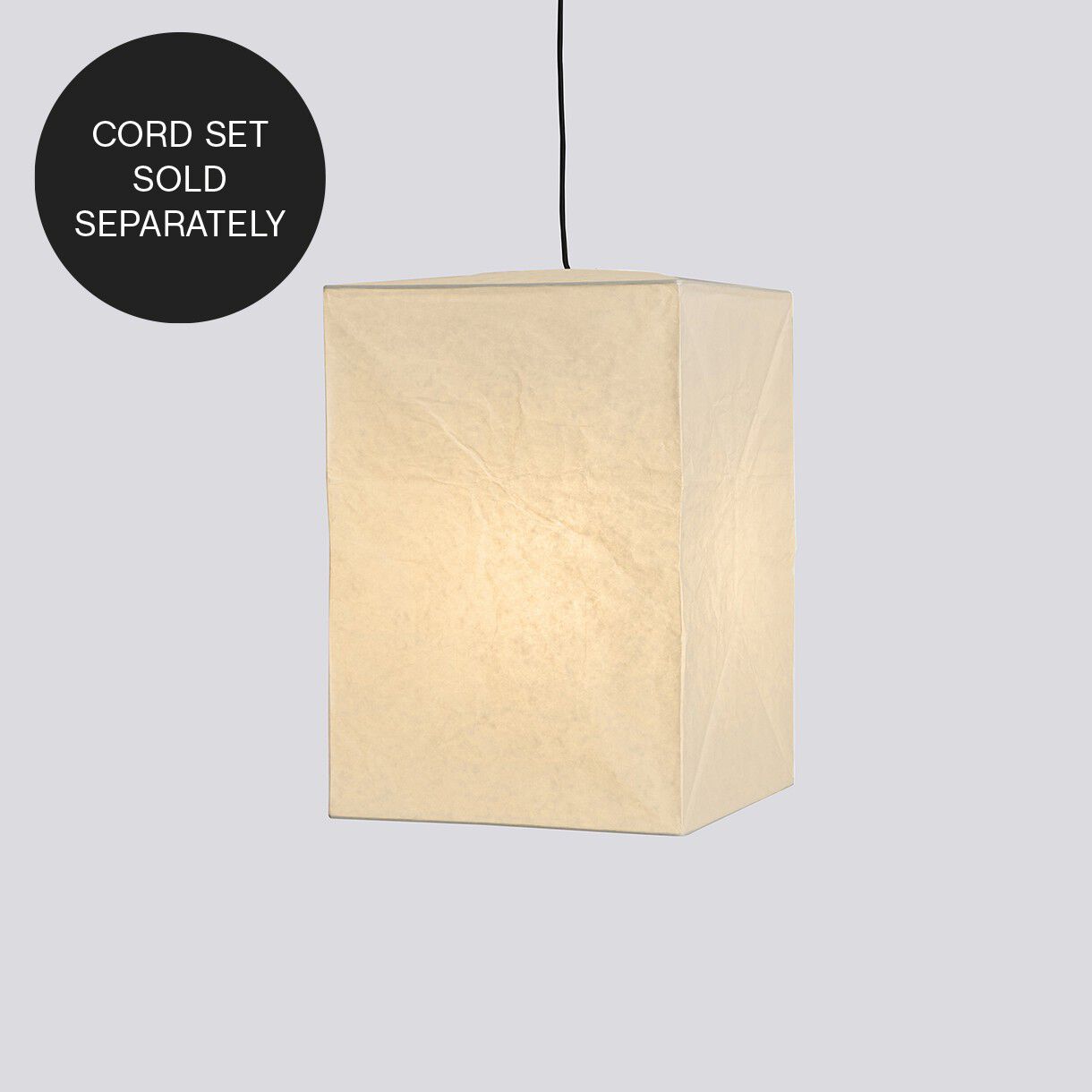 Paper Shade-Cube High-Classic white
