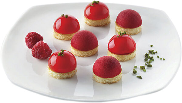 HALVKUGLE. SILIC.ø30. H15