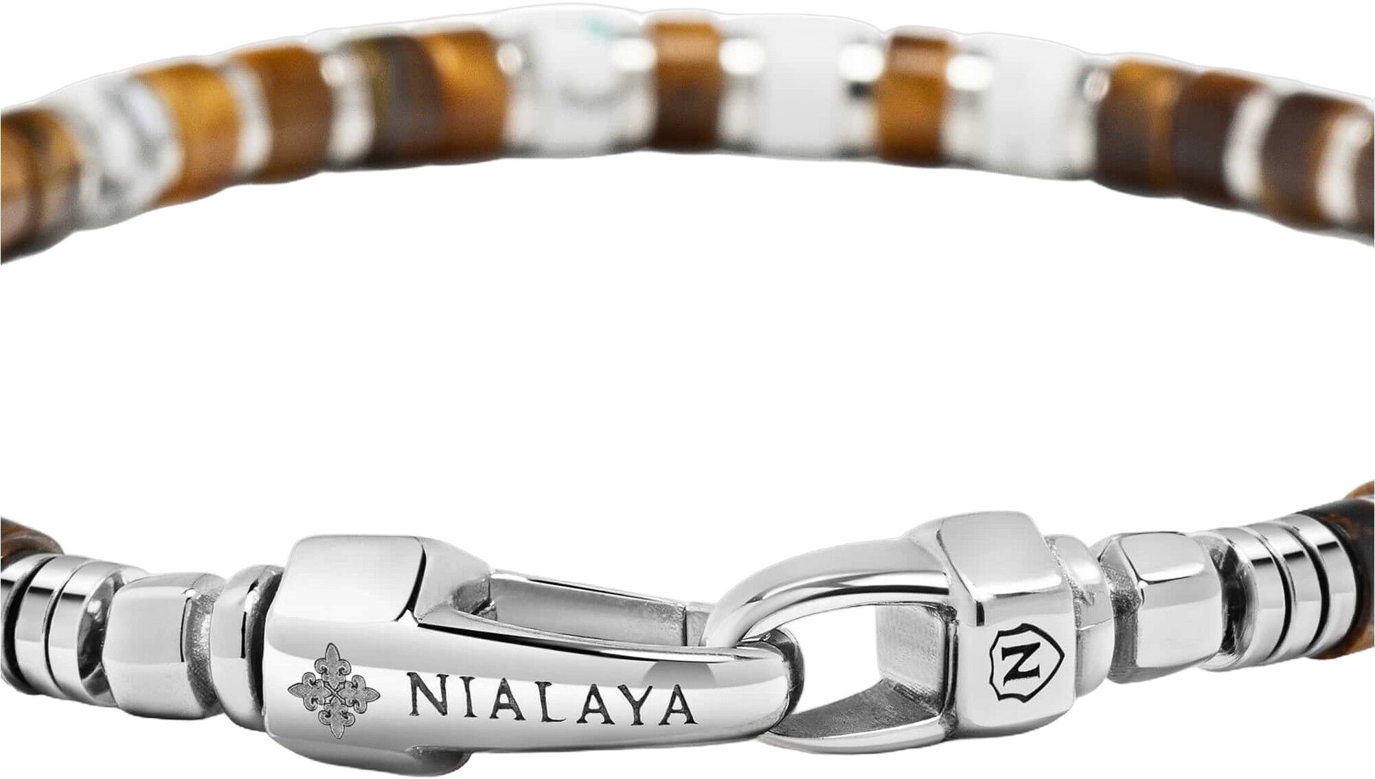 White Howlite Heishi Bracelet