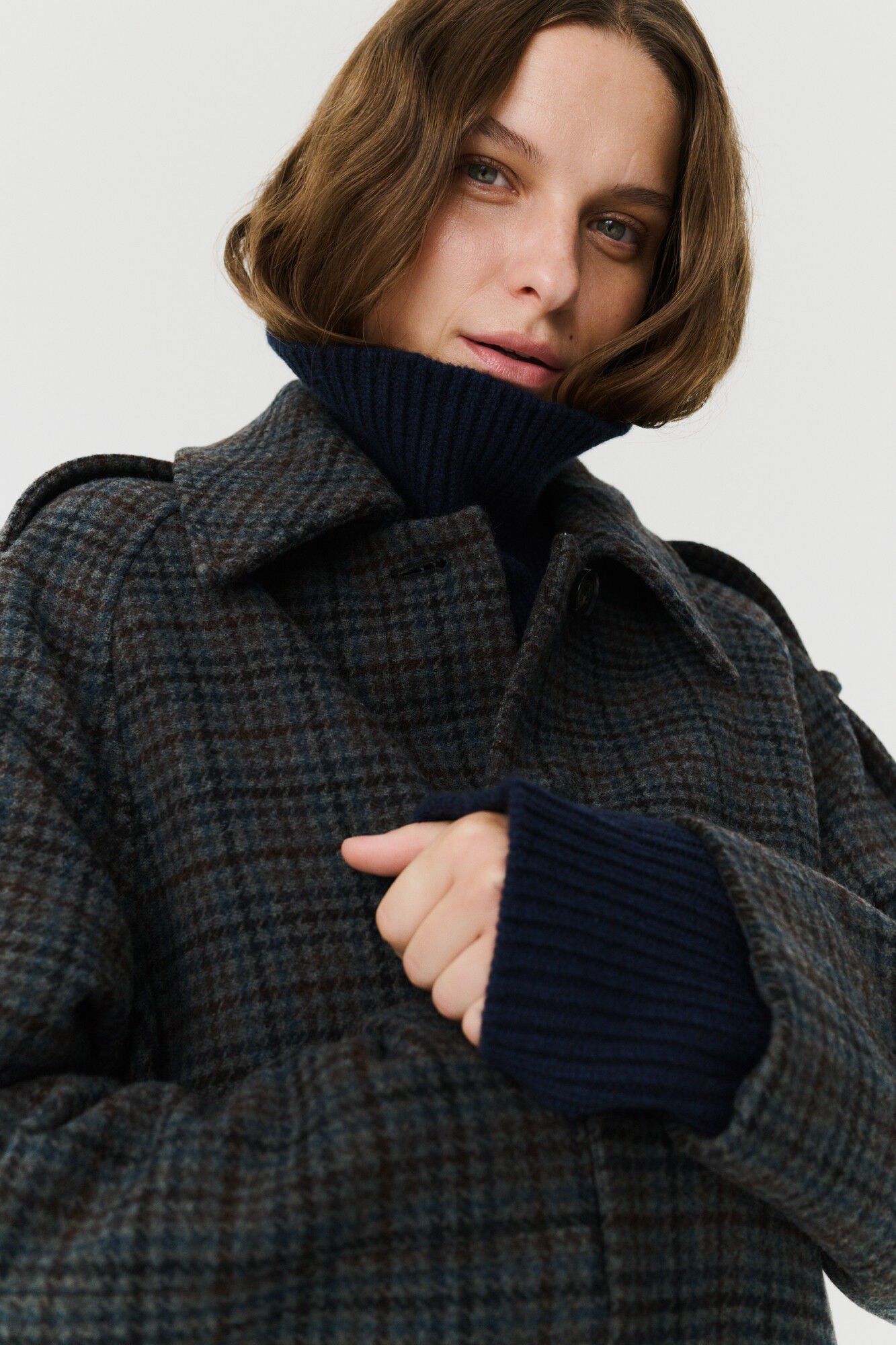Reeva 12 Coat Wool mix - GRS