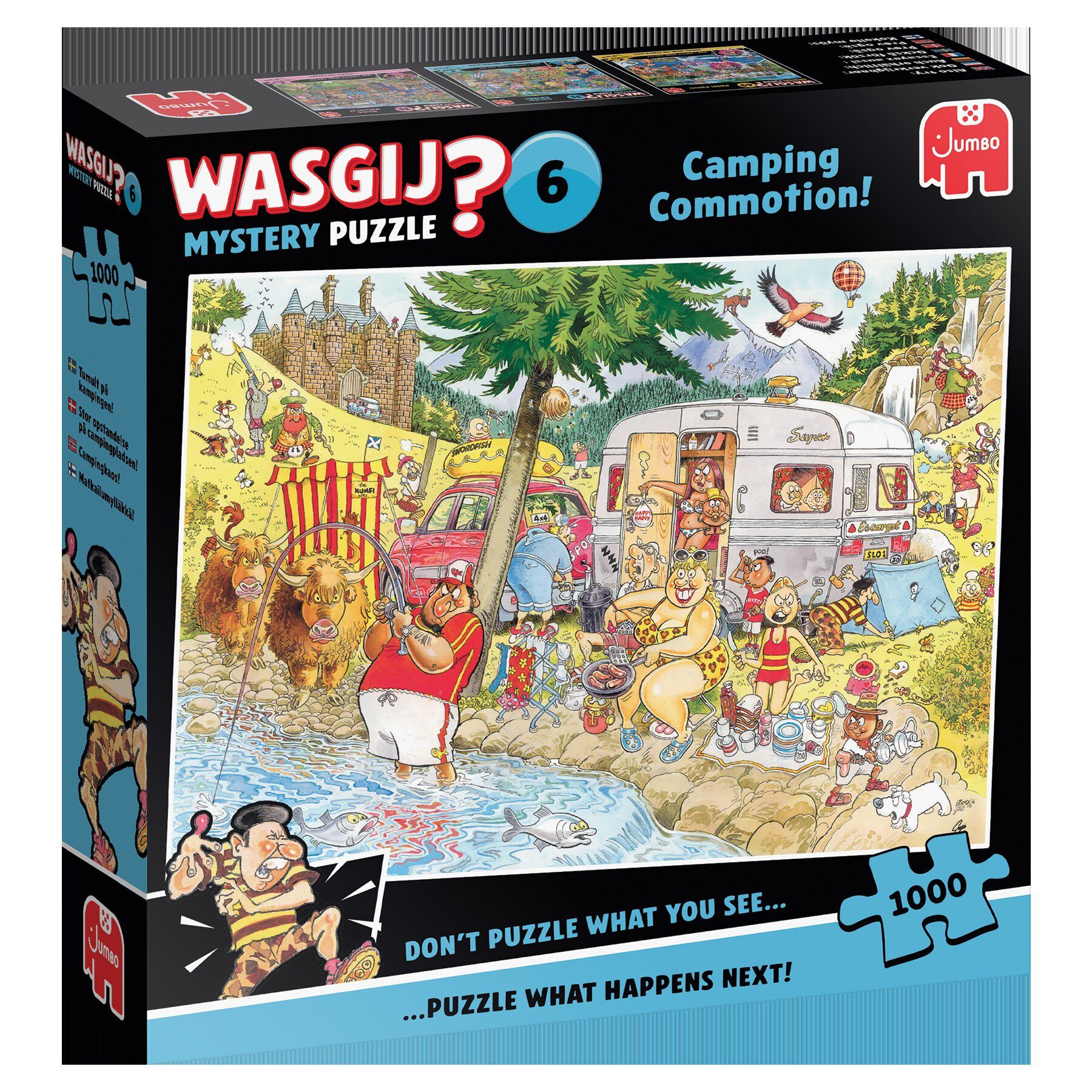 Wasgij Camoing Commotion