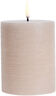 LED pillar candle, Beige