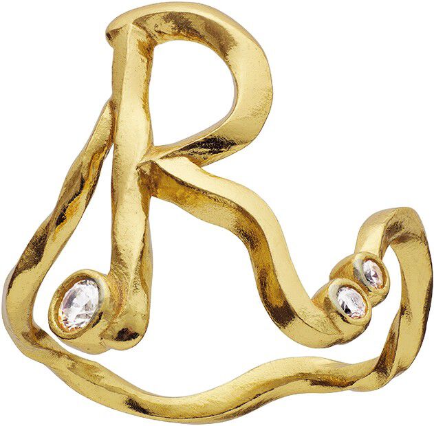 R Alphabet Ring