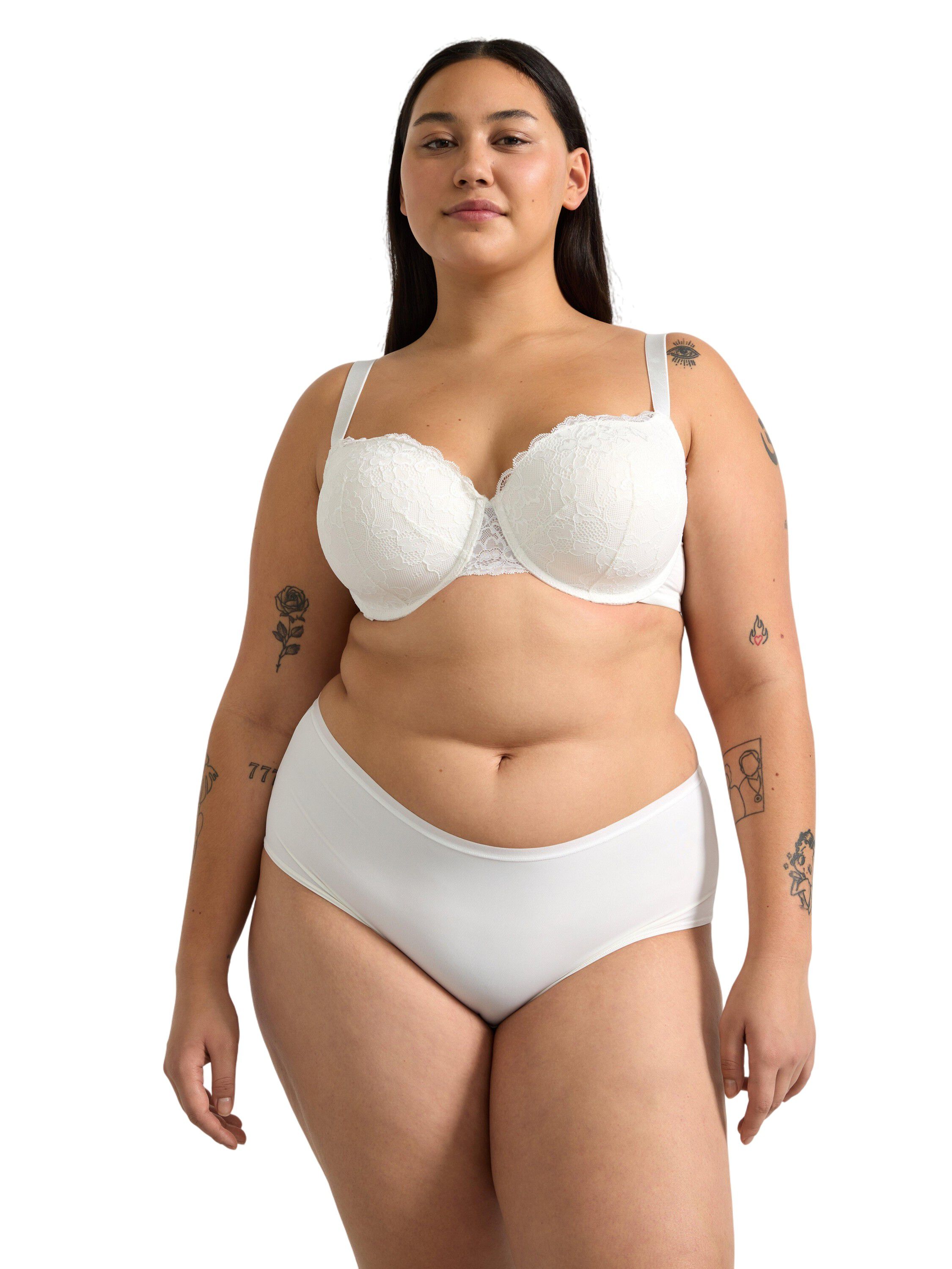 Akleja balconette-bh med blonder