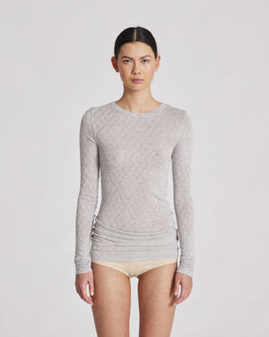 Fermi L/S Silk Top