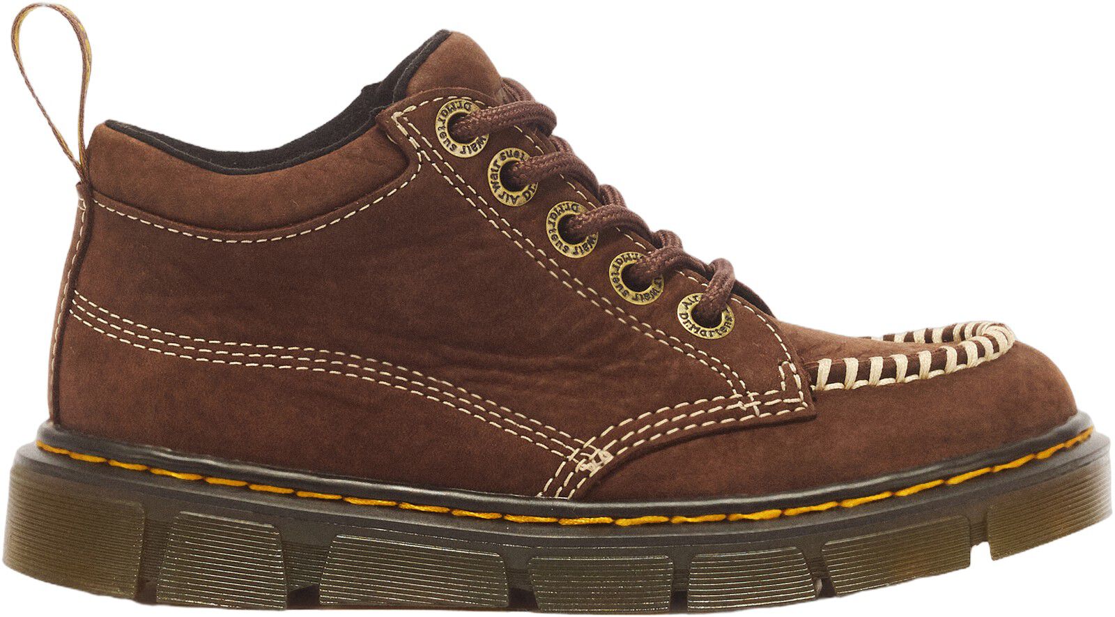 Raffe Moc Boot J Dark Brown Tumbled Nubuck