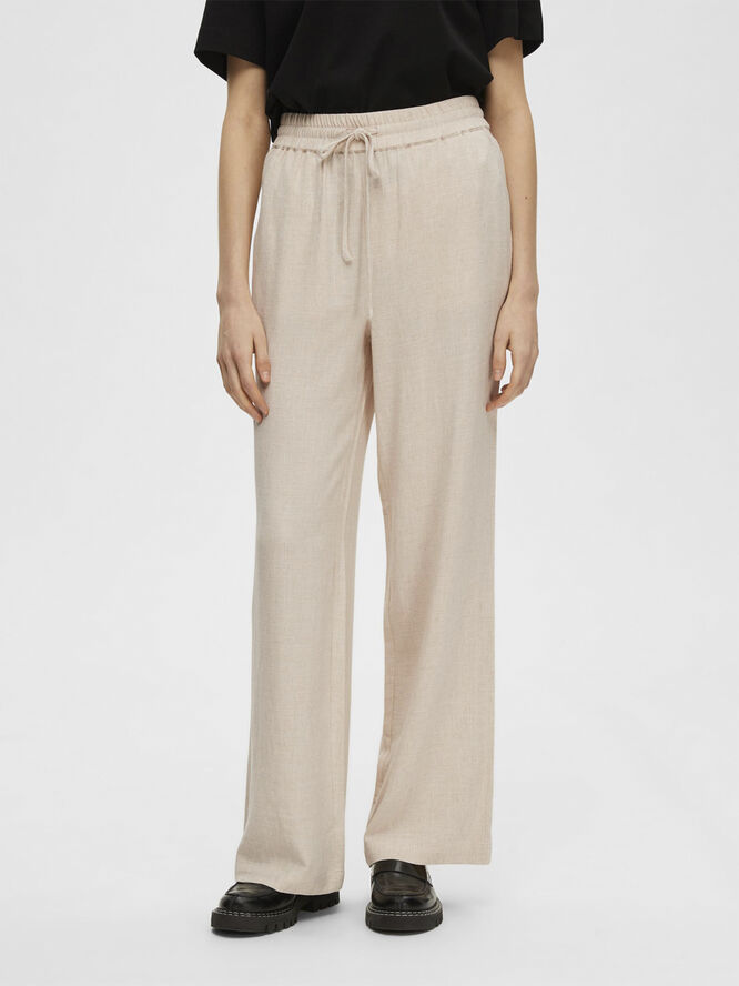 SLFVIVA-GULIA MW LONG LINEN PANT NO