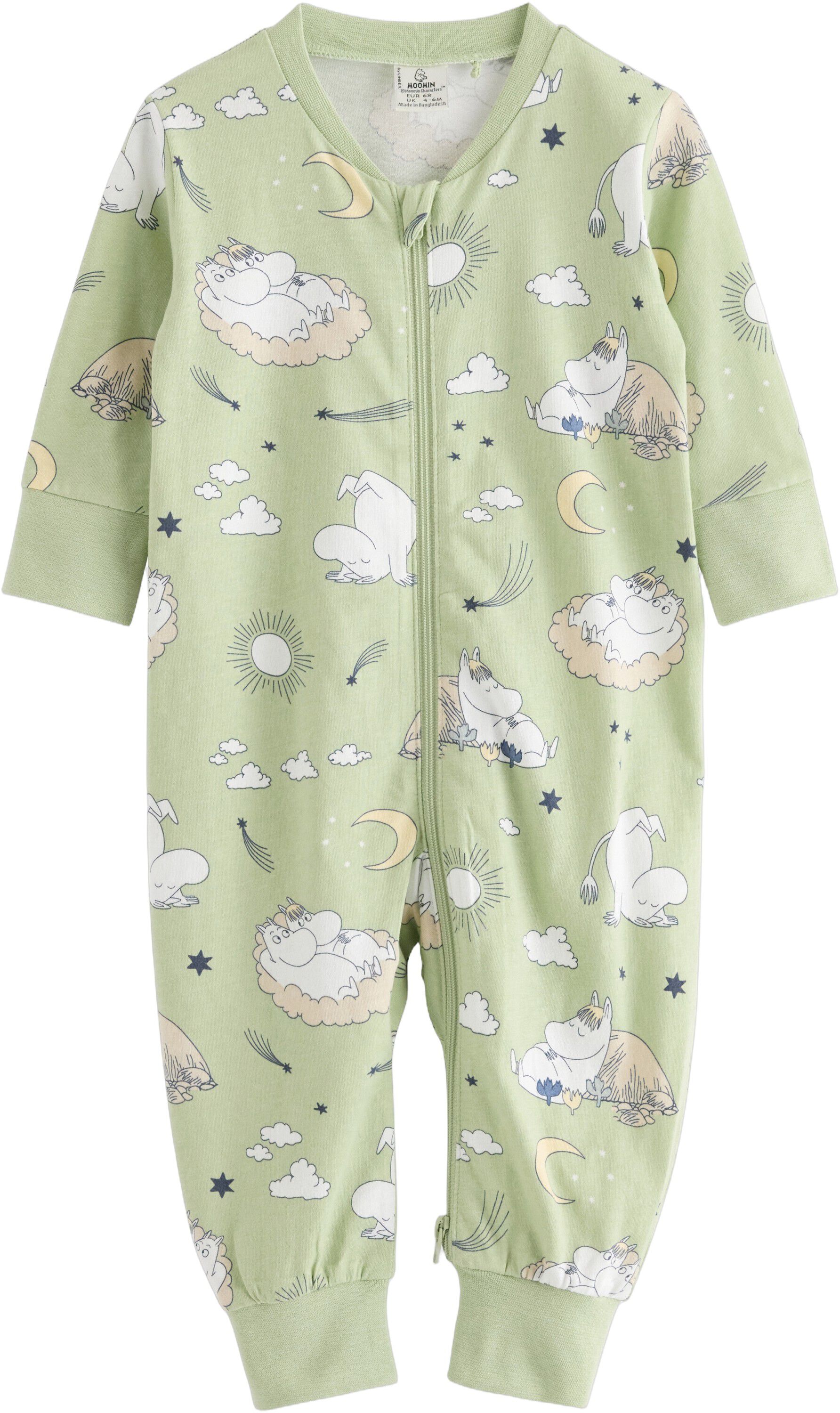 Pyjamas i bomull med v&aring;r smarte 2-v
