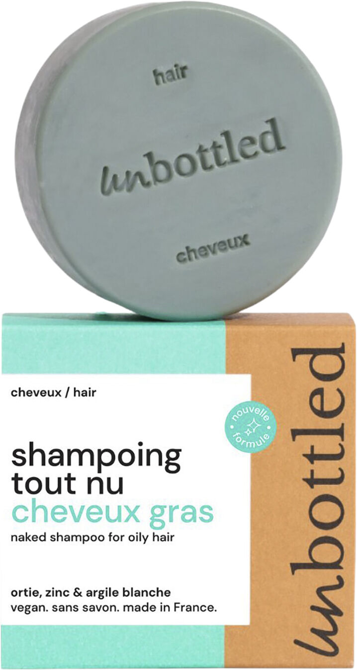 Naked Solid Shampoo - Solid Shampoo for Oily Hair