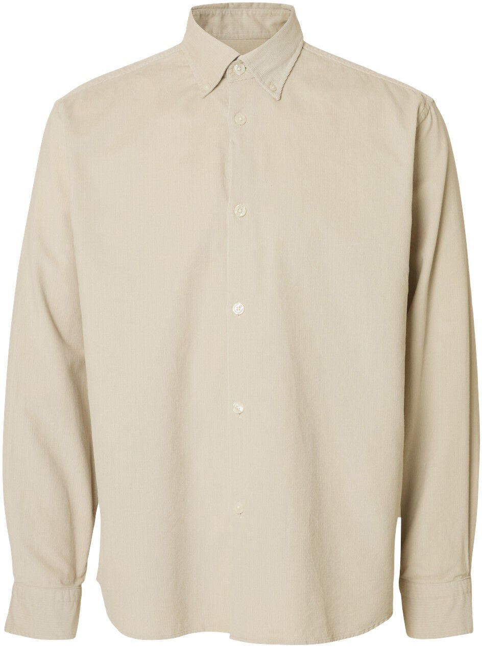 SLHREGDANNI CORD BD LS SHIRT NOOS