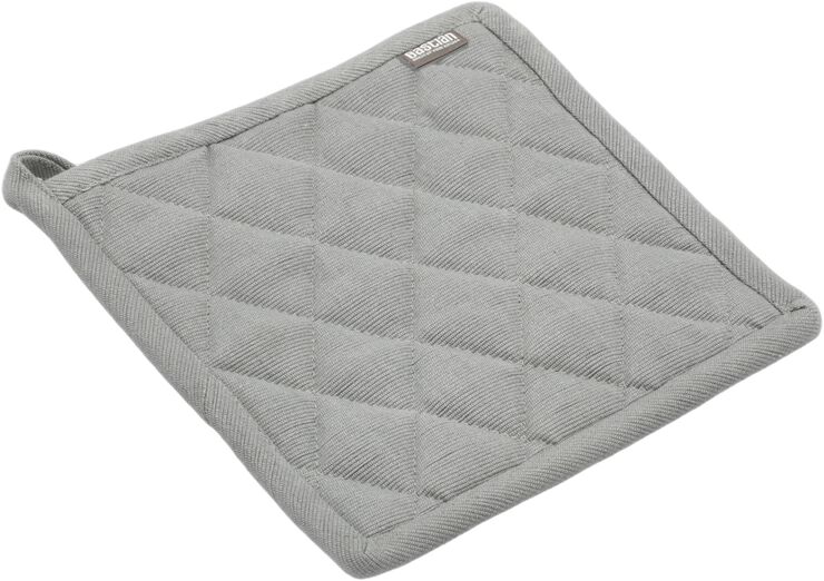 Grydelap 22,5x22,5 cm Lys grå