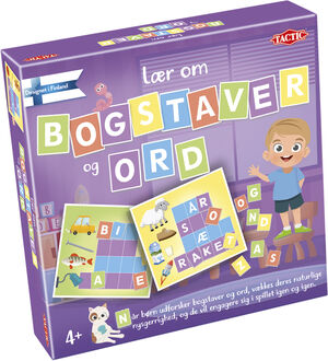 Tactic Lær om Bogstaver o