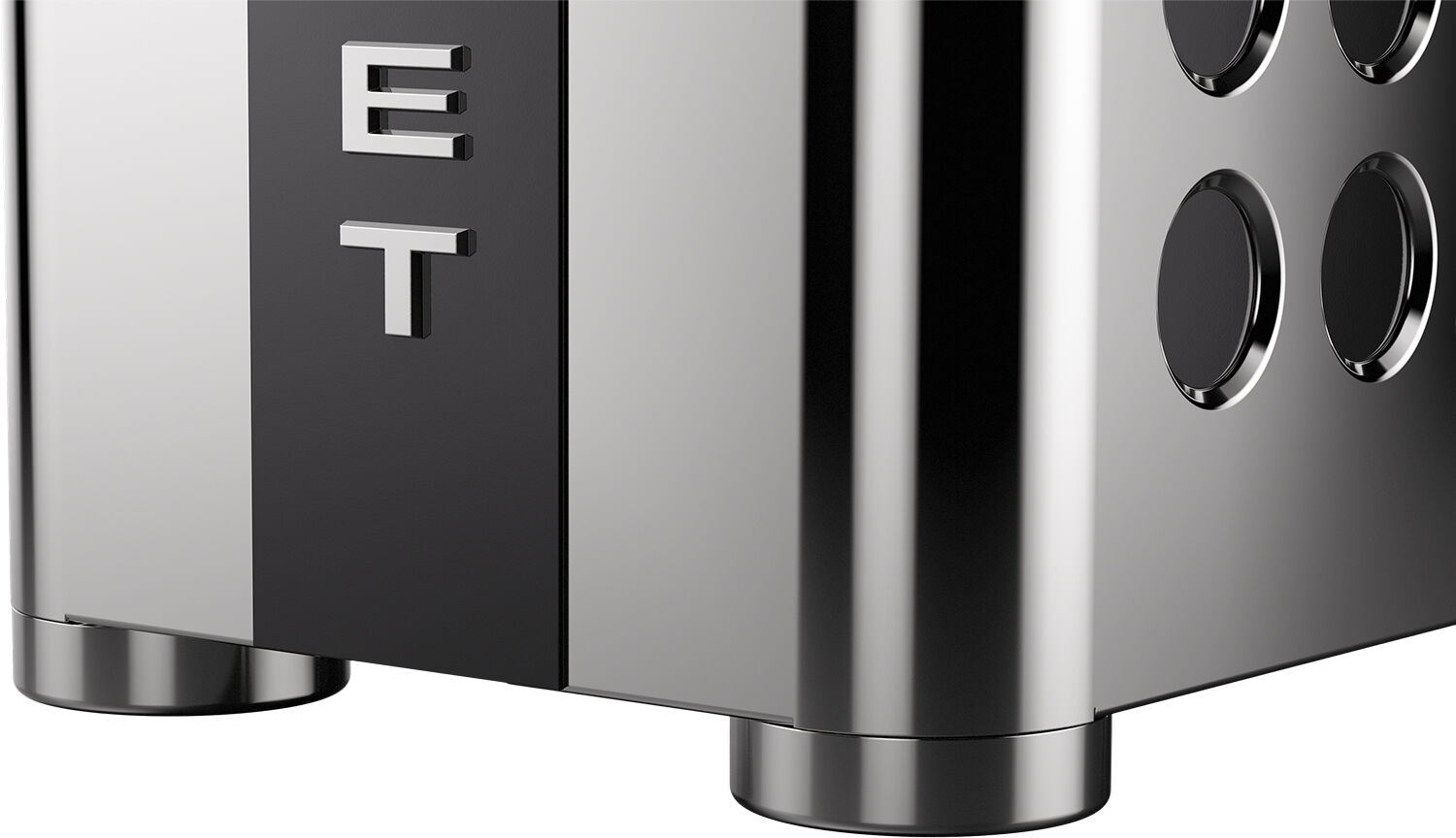 Rocket Appartamento TCA inox/black