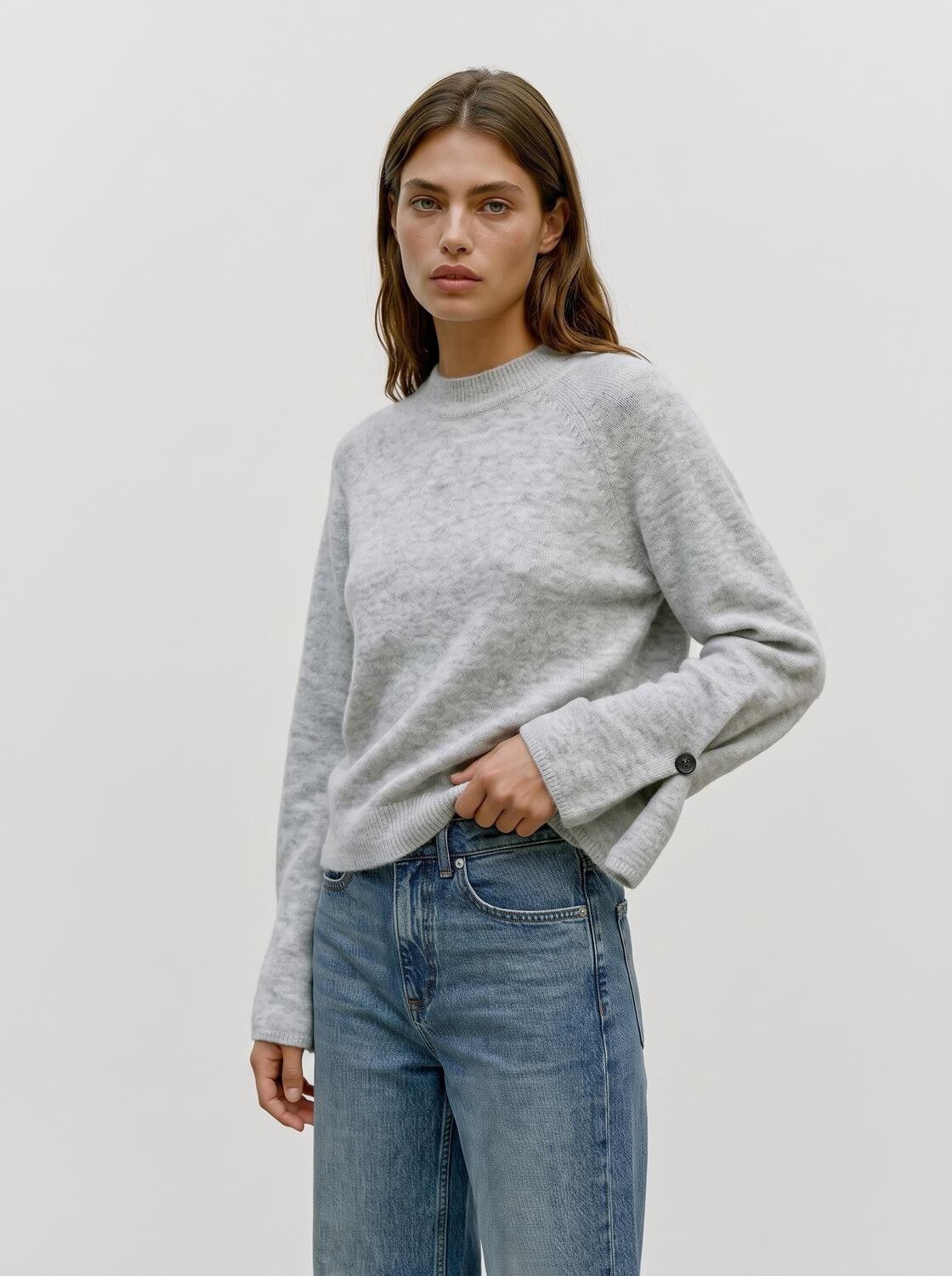 Awosterbro Ls O-Neck Knit Vip