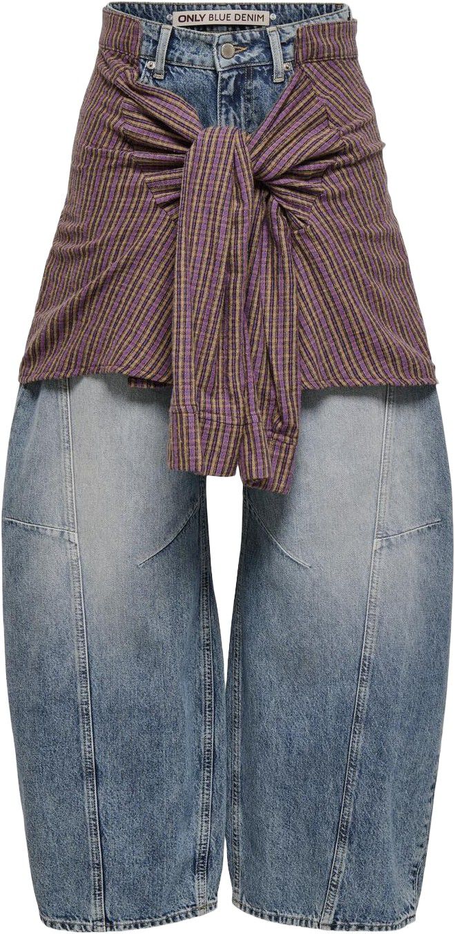 Onlwesley Hw Barrel Shirt Red Dnm Dot