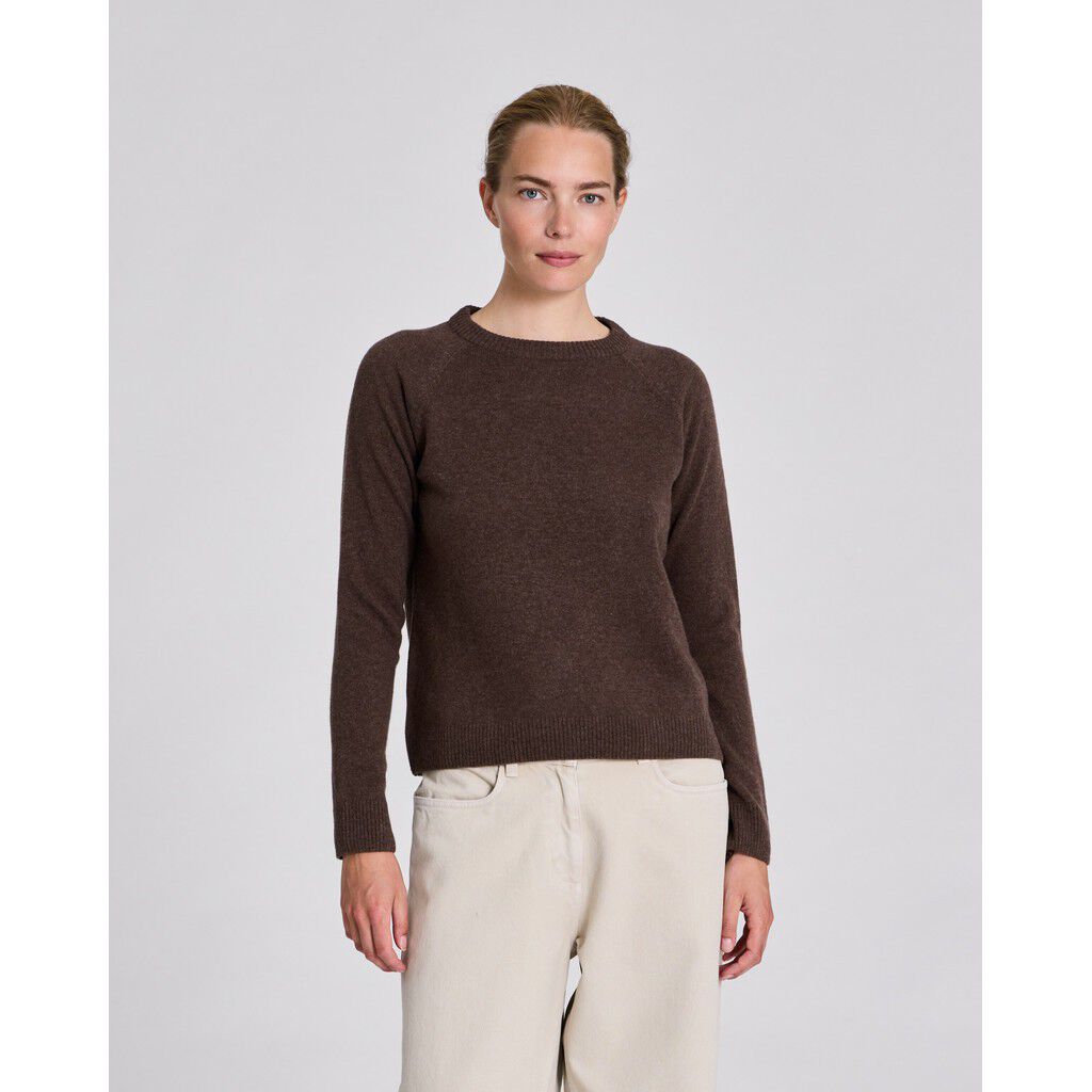 Gertrud L/S Pullover Lambswool Knit
