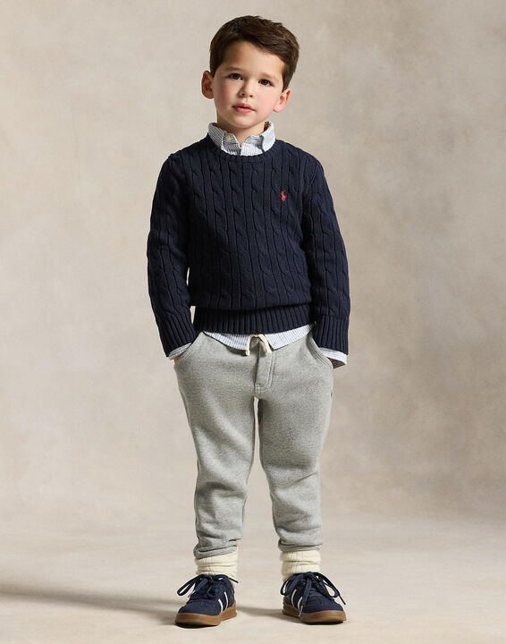 Cotton-Blend-Fleece Jogger