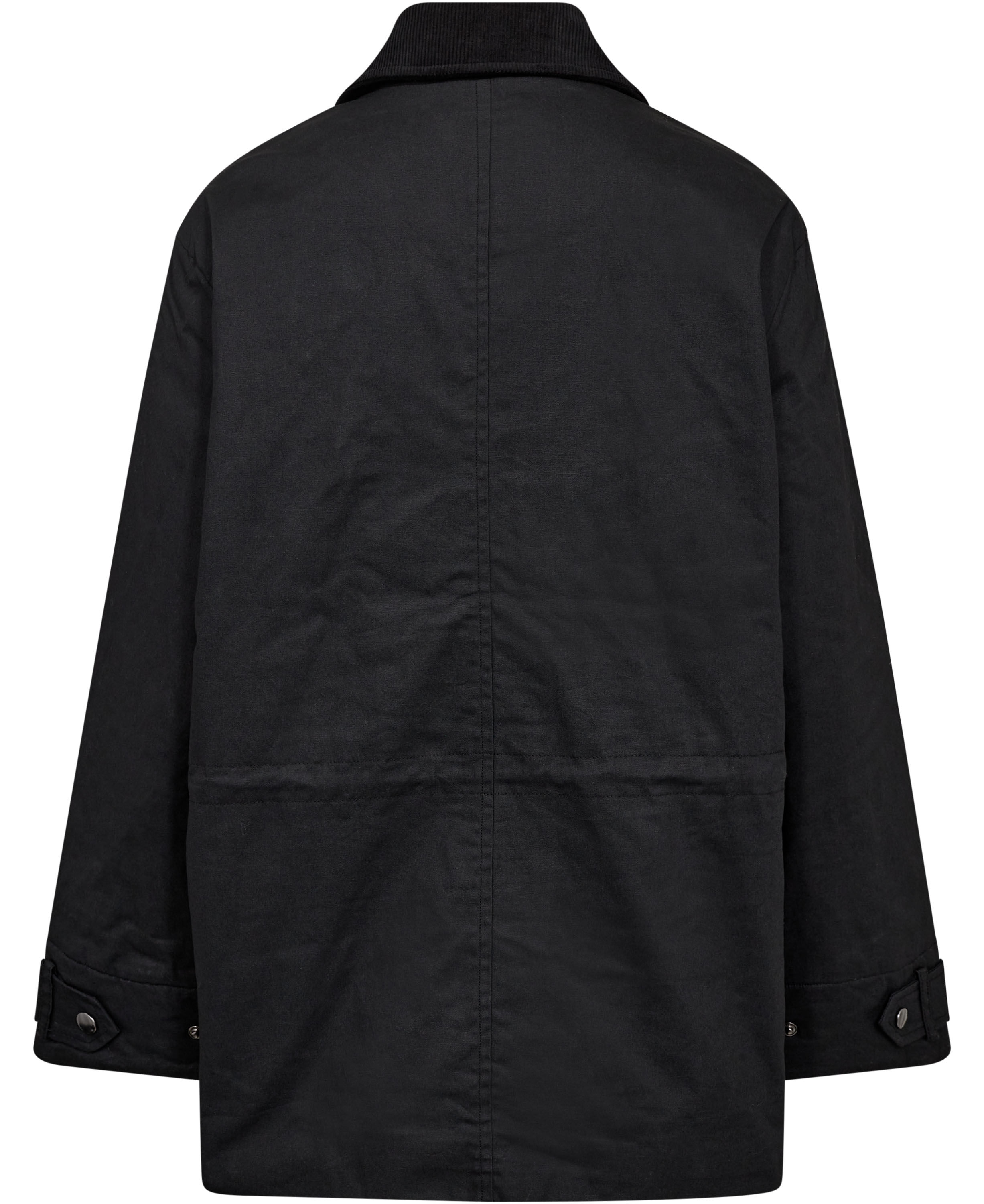 Emmy 2 coated jakke med fl&oslash;jlskanter - GRS