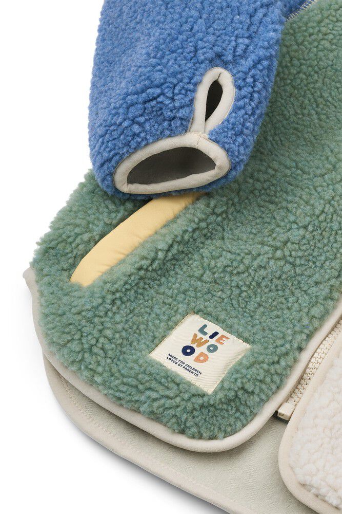 Nolan Pile Jacket Peppermint multi