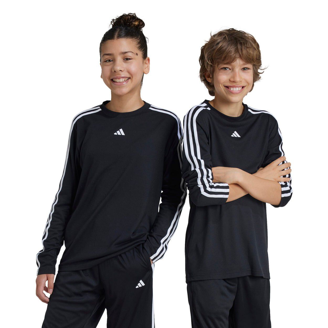 Essentials Logo Regular Fit Lang&aelig;rmet T-shuirt