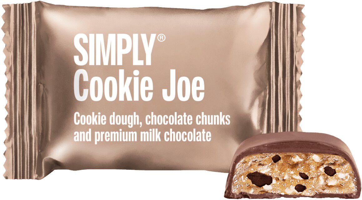 Simply&reg; COOKIE JOE chokolade&aelig;ske (90g)
