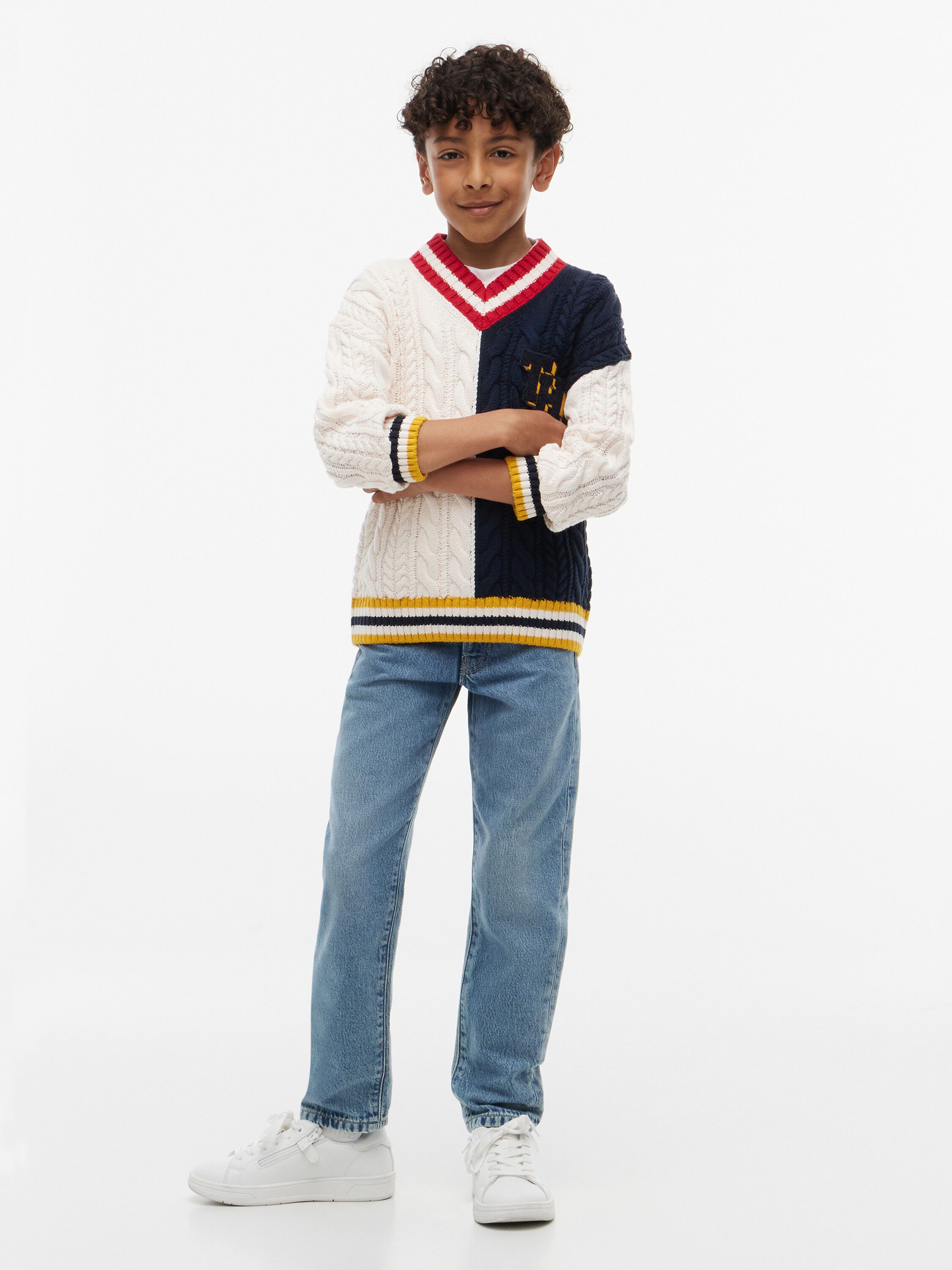 Faded Straight Jeans