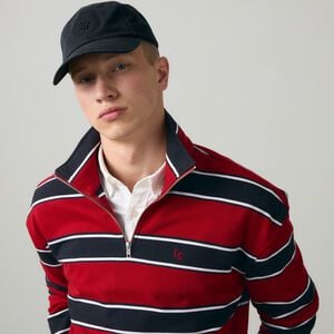 CAMERON 1/4 ZIP HAMERSLEY STRI