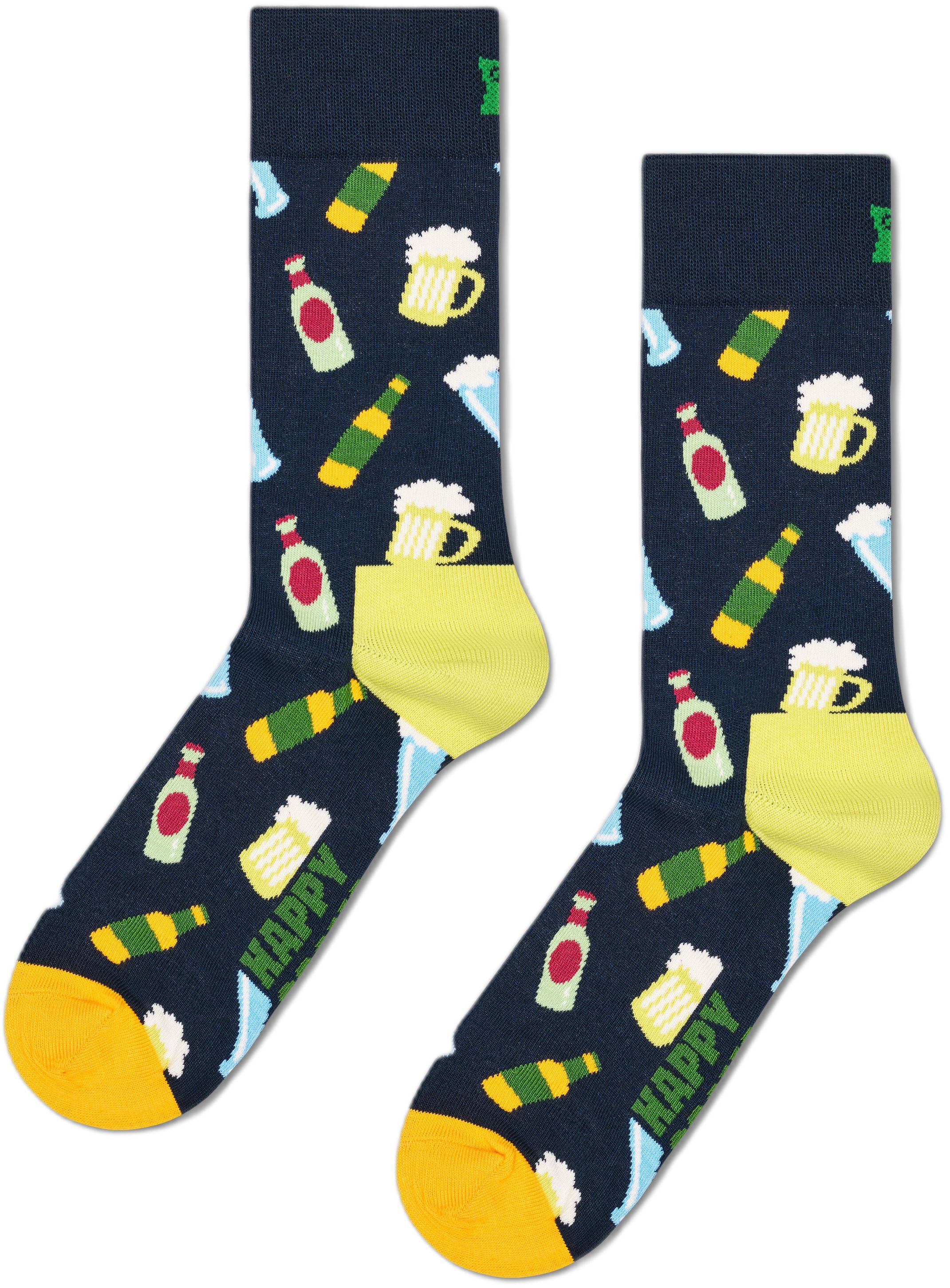3-Pack Beer & Pretzel Socks