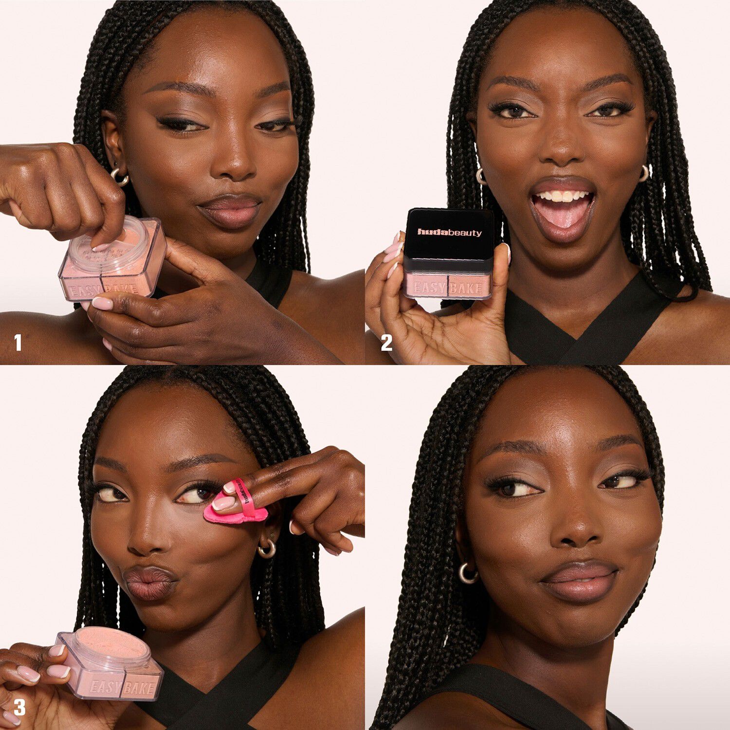 Easy Bake Loose Powder Duo - L&oslash;st Fikserende Pudders&aelig;t