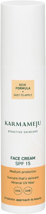 SUN Face Cream, SPF 15, 50 ml, zinc