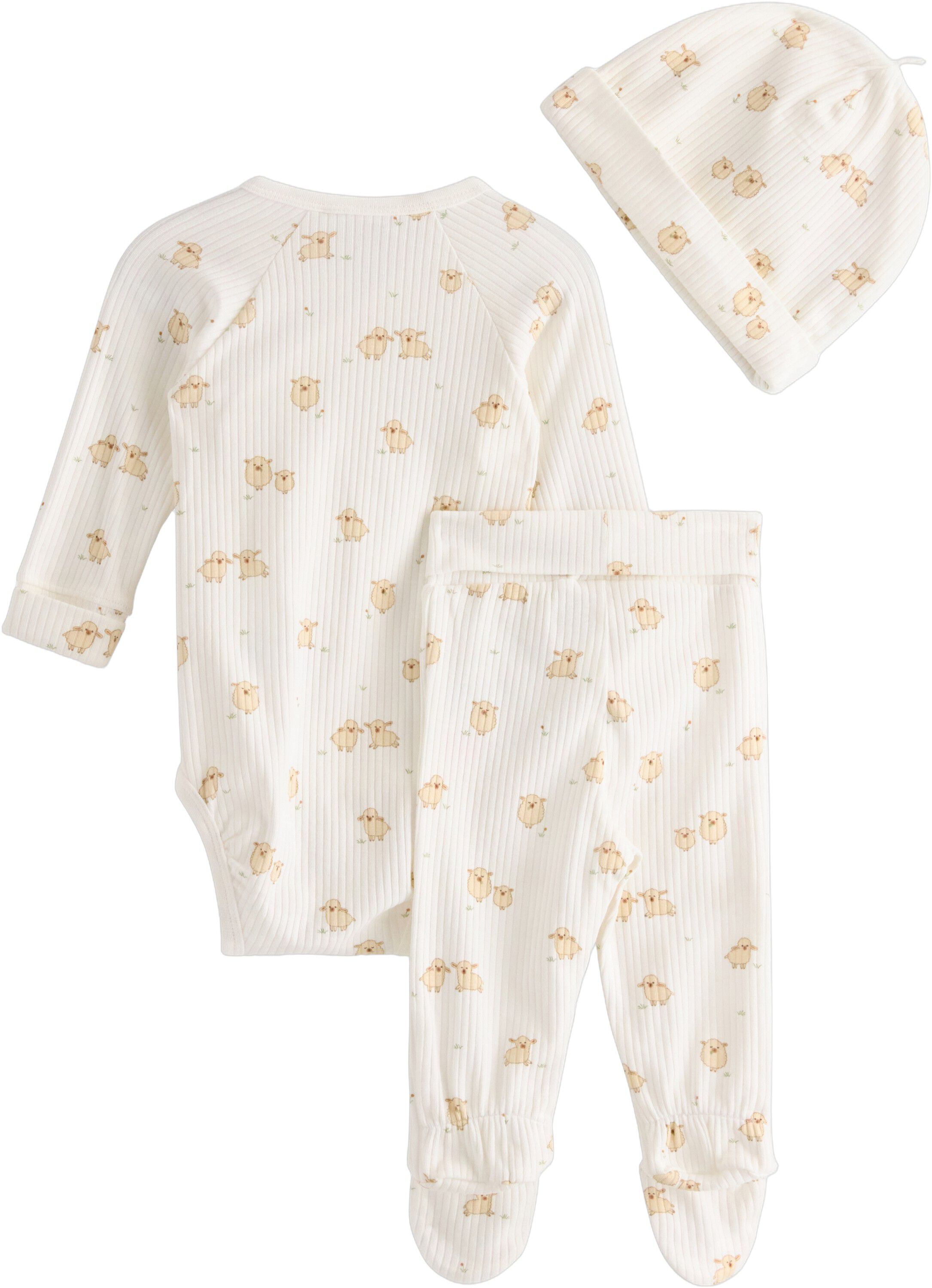 Matching set in soft cotton jersey