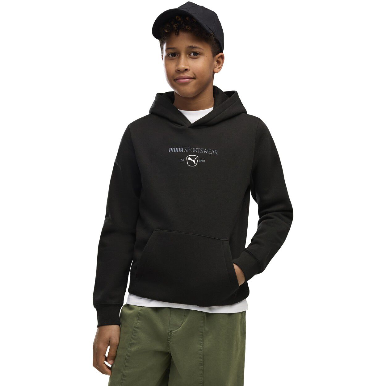 PUMA CLASS GRAPHIC HOODIE FL B