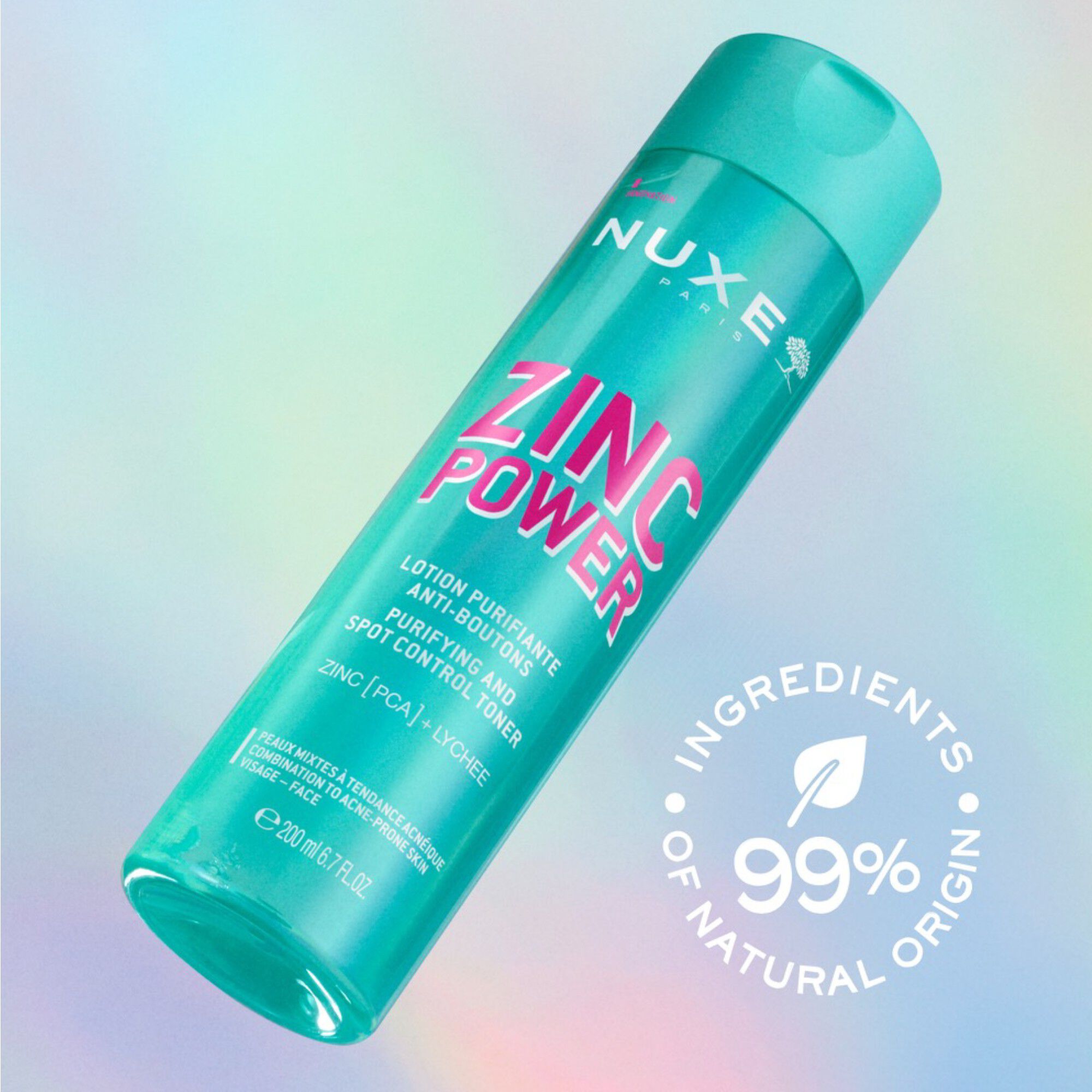 ZINC POWER PURIFYING AND SPOT CONTROL TONER 200 ML